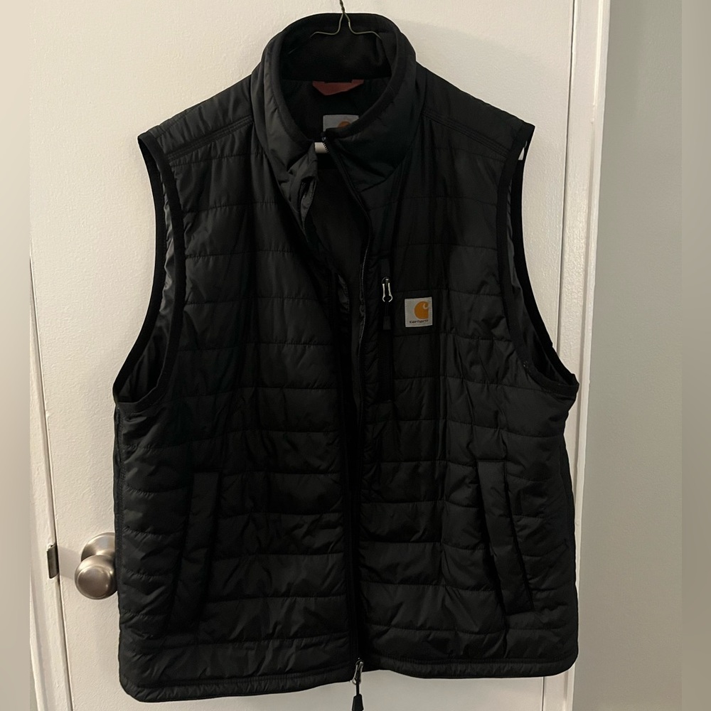 Mens Carhartt black vest size L